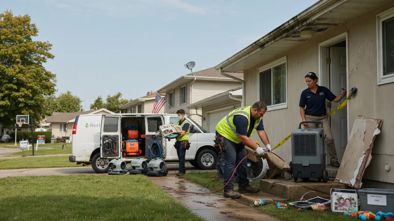 Water Damage Restoration in Easton, PA near me